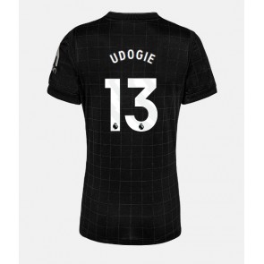 Lacne Ženy Futbalové dres Tottenham Hotspur Destiny Udogie #13 2025-26 Krátky Rukáv - Preč